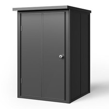 GFP Primeyard Szafka na narzędzia Metal Szafka ogrodowa Domek na narzędzia antracyt 