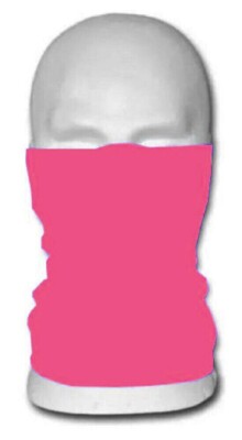Multifunktionstuch Schlauchtuch Face Mask Mund Staub Tuch -Bright Pink