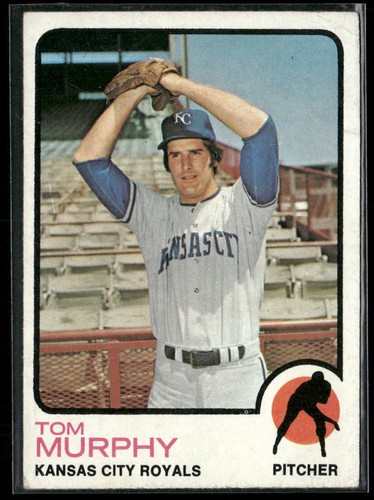 1973 Topps Tom Murphy #539 Kansas City Royals VG/EX *READ*