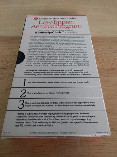 Amaerican Heart Associaton Aerobic Program VHS - Picture 4 of 5