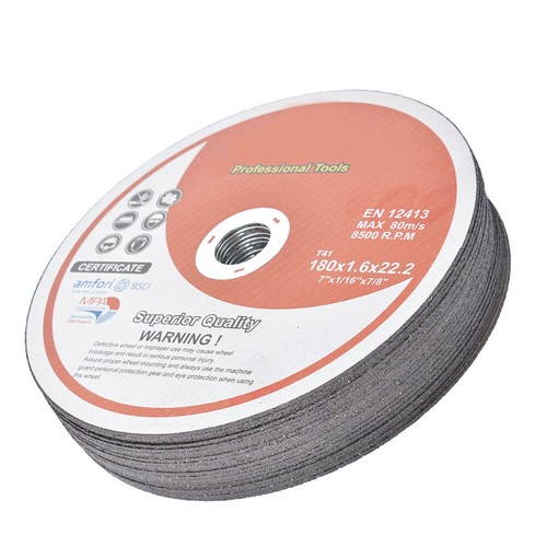 Paquete de 100 discos de corte rueda de corte de 7"x1/16"x7/8" - metal y acero inoxidable nuevo - Imagen 3 de 7