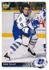 1992-93 Upper Deck #465 JOHN CULLEN - Toronto...