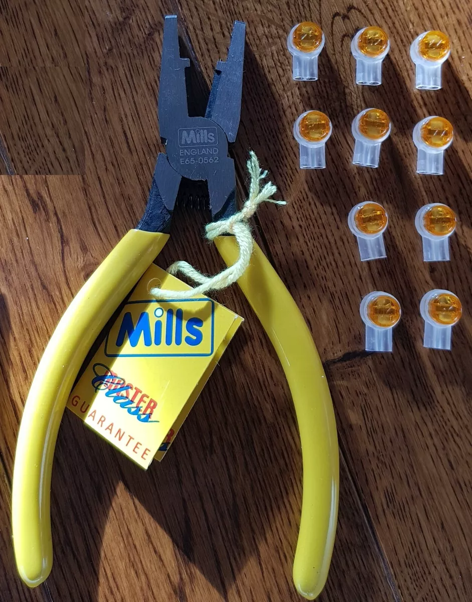 GENUINE JELLY CRIMP TOOL 10 8A GELS CRIMPING CRIMPER 8B SCOTCHLOK TYPE PLIERS