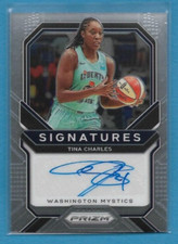 2021 Panini Prizm WNBA Signatures TINA CHARLES Auto Autograph, Mystics #SG-TCH