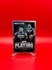 2020-21 Panini Hoops Now Playing Anthony Edwards Holo SSP Mint
