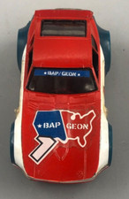 Vintage HO Scale Amrac Datsun 240z Bap Geon 1 Red, White, Blue Slot Car