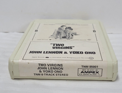 JOHN LENNON & YOKO ONO Unfinished Music No 1 Two Virgins 8-Track
