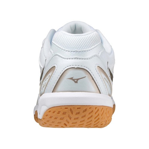 Mizuno Badmintonschuhe WAVE FANG PRO weiß/gold 71GA2100 50 Unisex Modell NEU!! - Bild 11 von 13
