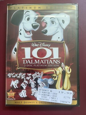 101 Dalmatians (DVD, 2008, 2-Disc Set, Platinum Edition) | eBay