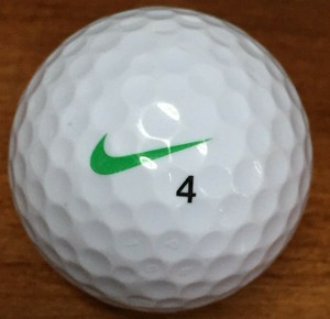 used nike golf balls