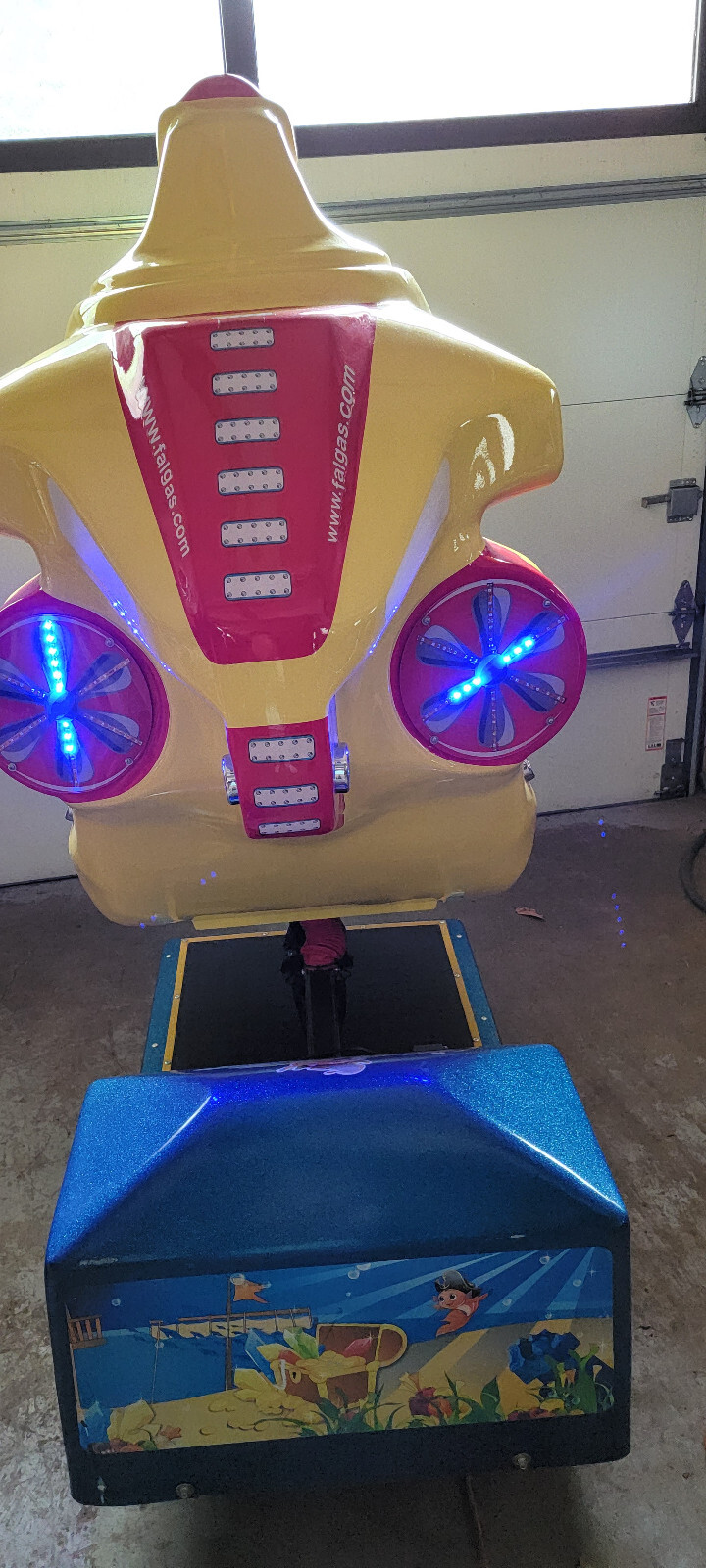 Submarines Operated Ride FALGAS Deep Explorer Submarine Coin Operated Kiddie Ride | eBay