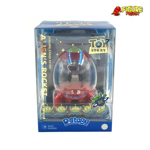 Beast Kingdom D-Stage DS-031DX Disney Pixar Toy Story Alien Rocket Diorama - Imagen 2 de 5