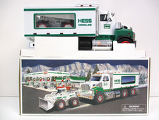 HESS - 2008 HESS TOY TRUCK AND FRONT END LOADER - NEW IN BOX