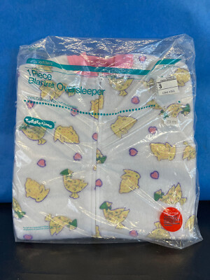 Toddletime JCPenney Baby Blanket OverSleeper NEW NOS Poly