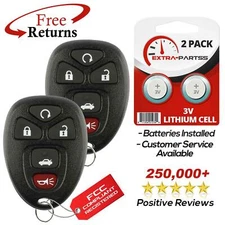2 For 22733524 Kobgt04a Pontiac Solstice Keyless Entry Remote Car Key Fob