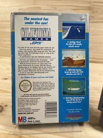 NES Spiel &bull; CALIFORNIA GAMES &bull; mit OVP + Anleitung &bull; Nintendo NES #B17