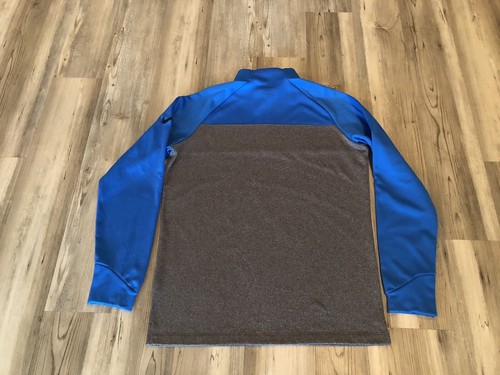 Suéter Nike Golf Therma para hombre LS 1/4 con cremallera azul gris talla M (854498-406) ¡nuevo con etiquetas!¡! - Imagen 3 de 3