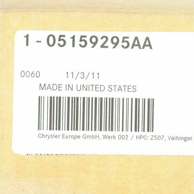 Radiador de refrigeración del motor Chrysler Crossfire 2005-2006 genuino Mopar 5159295AA Foto 3 de 4