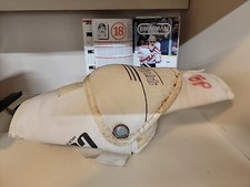 New Jersey Devils Mel  Bridgman Game 1980,s Cooper Élbow Pad