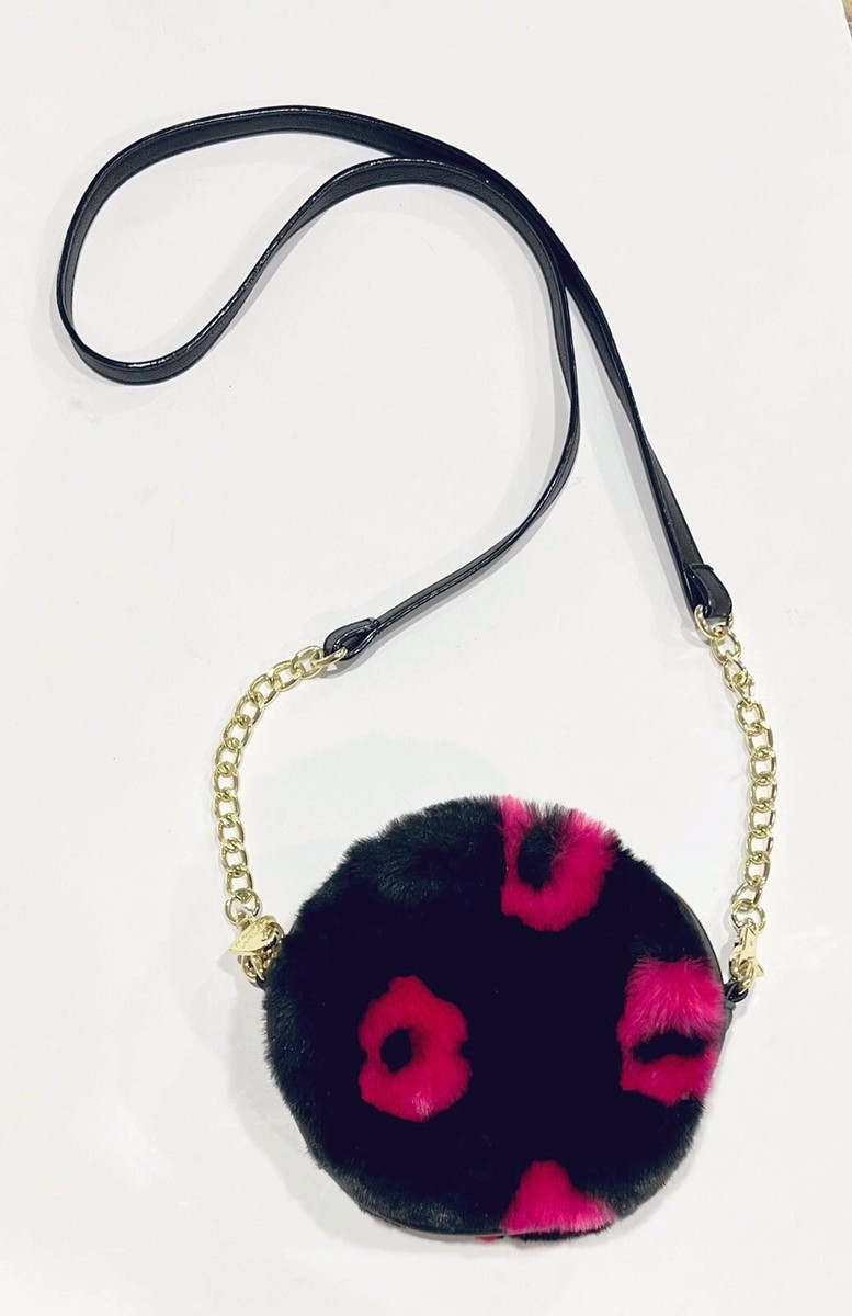 ロリータファッションに Betsey Johnson チョコレートバッグ BETSEY JOHNSON~XOX Trolls Canteen Crossbody Bag Purse Faux
