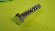 1 NOS UNBRANDED Harley Davidson 1/2"-13 X 2-3/4" Chrome Hex Head Bolt