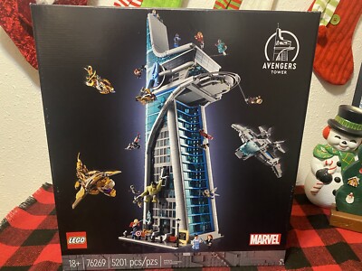 Sealed- Lego Avengers Tower 76269 & GWP Black Panther
