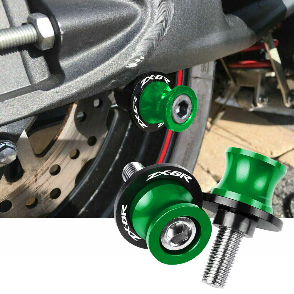 8MM Swingarm Spools Slider Stand Screws For KAWASAKI Ninja ZX6R ZX6R