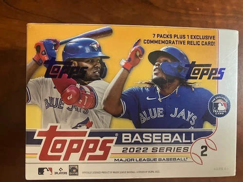 2022 Topps Series 2 Baseball EXCLUSIVE Factory Sealed BLASTER Box-RELIC Card!