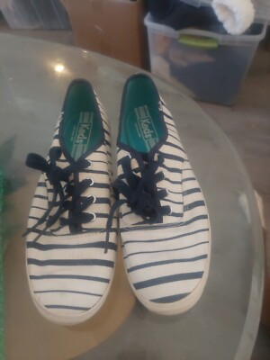 Keds Navy Blue And White Women Tennis Shoes Size