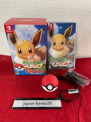 Pokemon Lets Go! Eevee Monster Ball Plus Switch Nintendo Switch Japan J