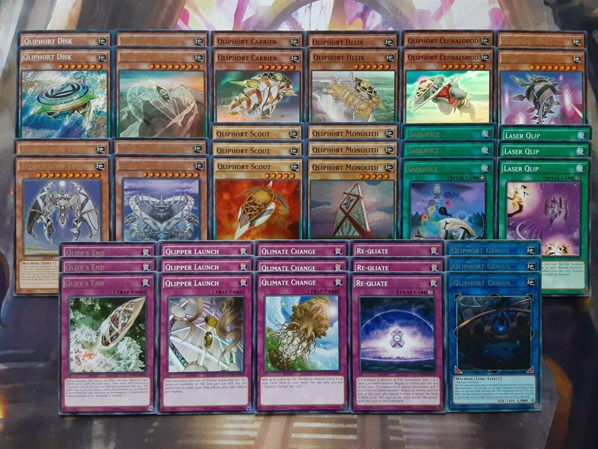 YuGiOH Tournament Ready To Play Qliphort Deck 43 Cards Scout Disk M + Bonus Gift | eBay YuGiOH Tournament Ready To Play Qliphort Deck 43 Cards Scout Disk M + Bonus Gift | eBay