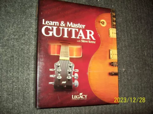 Learn & Master Guitar Steve Krenz Expanded Edition 20 DVDs 5 CDs Set Lesson Book