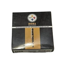 2021 Pittsburgh Steelers Sports Facts & Trivia Calendar Page a Day Box 