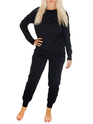 Da Donna Tuta Da Ginnastica Donna Plain Jogging Bottoms Pantaloni Sportivi Pantaloni Camicie di sudore Pantaloni