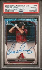 2023 Bowman - Chrome Prospect Mega Box Autographs Ivan Melendez #BMA-IM (AU, RC)