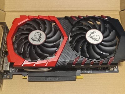 MSI GeForce GTX 1050 Gaming X 2G 2 GB GDDR5 DVI, HDMI