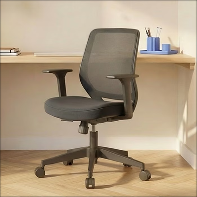 #ad Staples Essentials Ergonomic Office Task Chair Black Fabric Swivel Adjustable $88.99