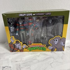 NECA TMNT Creepy Eddie and Shibano-Sama 2 Pack - NIB Turtles