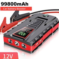 Car Jump Starter Booster Jumper Box Portable Power Bank 99800mah 5000a Car Jump Starter Booster Jumper Box Portable Power Bank 99800mah 5000a