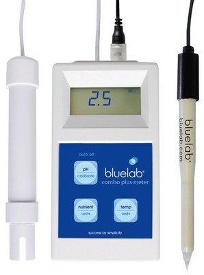 Bluelab Combo Meter pH EC TDS PPM Temp CF -Blue Lab nutrient electrode