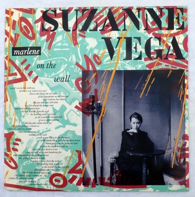 Suzanne Vega    Marlene On The Wall. Limited Edition 10'' Single. AMY 309. NM/NM