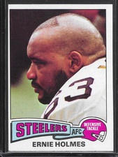 1975 Topps Ernie Holmes #328 (RC) NM