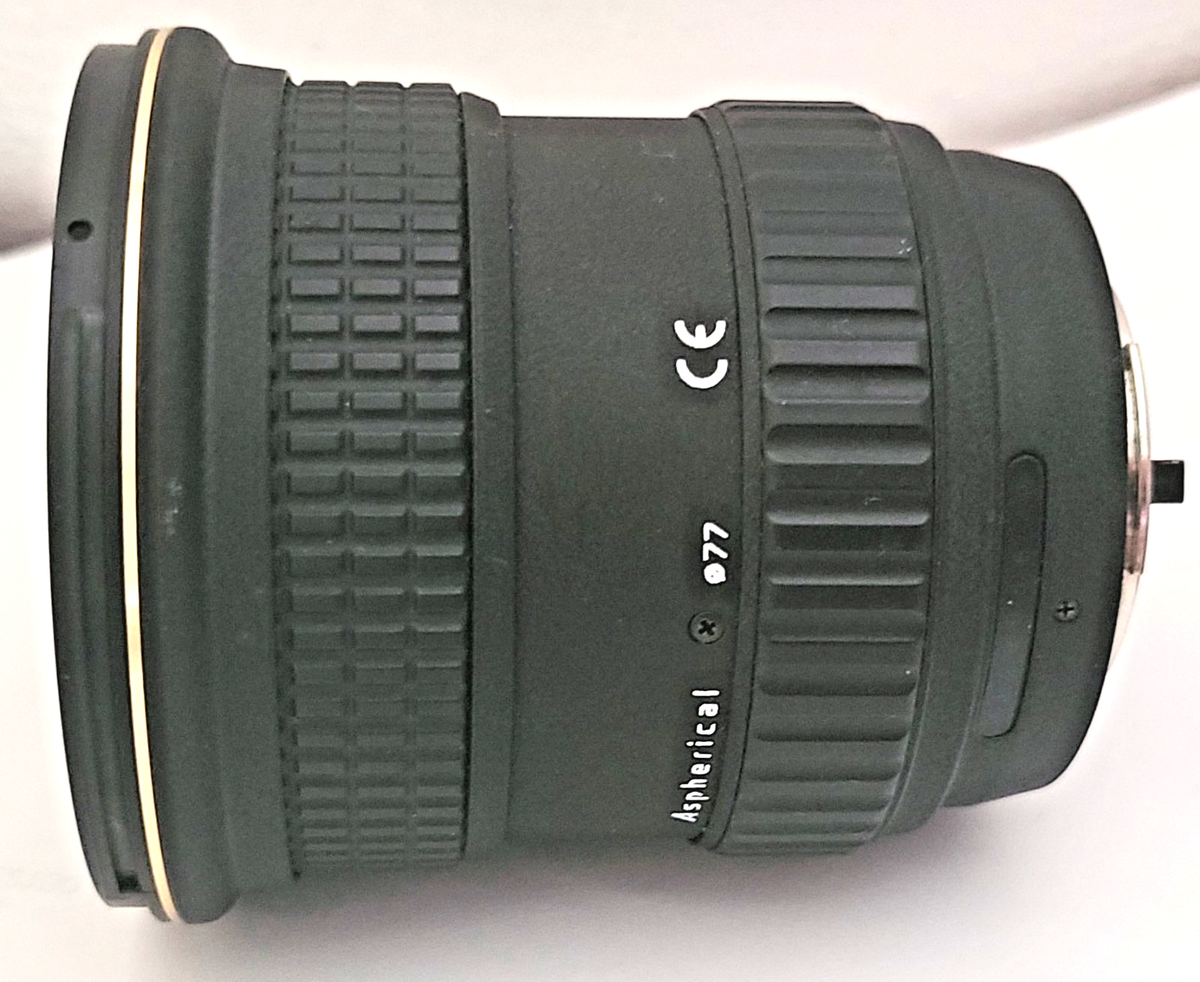 Tokina AT-X Pro SD 12-24mm F/4 Lens Aspherical DX w BH-777