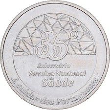 [#1526992] Portugal, 2,5 Euro, 35° Aniversario Serviço National de Saude, 2014, 