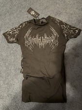 Breathe Divinity Men's Compression Short Sleeve Shirt Size M