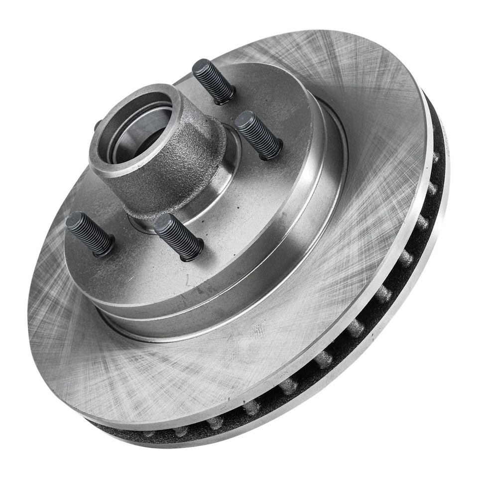 Rotor de freno de disco para GMC C1500 1992-1999 Suburban delantero izquierdo o derecho sólido 1 pieza Foto 2 de 4