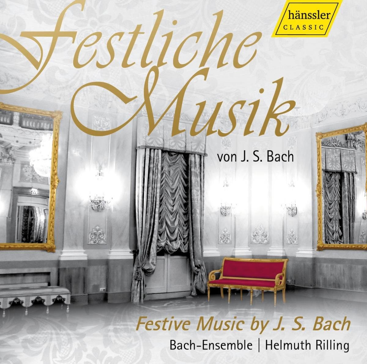 98512 Rilling Bach-Collegium Stuttg Bach - Festive Music CD 98512 NEW