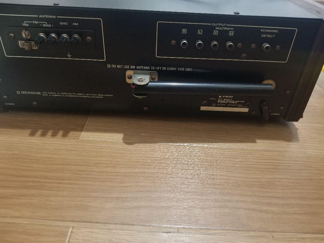 TRIO KT-5007 SOLID STATE Stereo Tuner FM/AM Tuner Kenwood Working