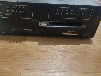 TRIO KT-5007 SOLID STATE Stereo Tuner FM/AM Tuner Kenwood Working