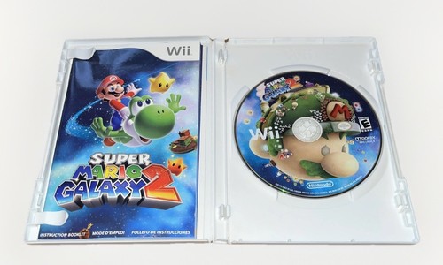 Super Mario Galaxy 2 Nintendo Wii 2010 CIB Complete - Picture 3 of 4